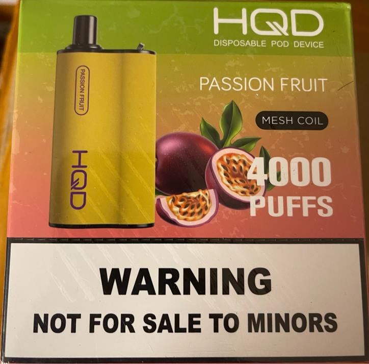 F6PN95 HQD BOX 4000 bouffées - HQD vapes for sale fruit de la passion