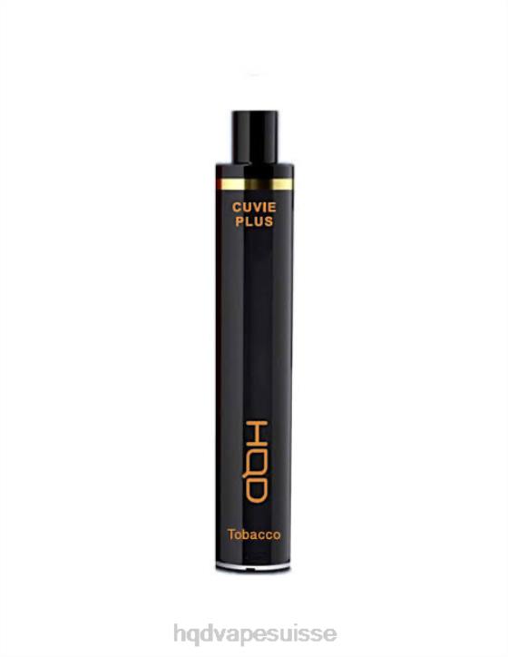 F6PN123 HQD CUVIE PLUS 1200 bouffées - HQD vape flavors le tabac