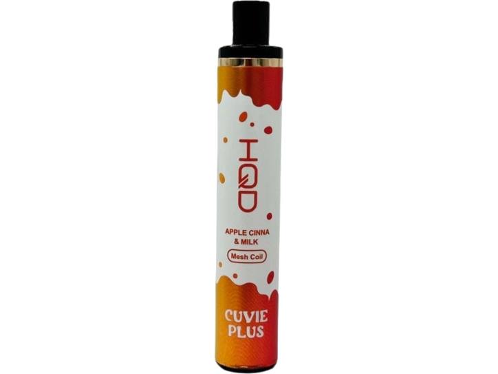 F6PN126 HQD CUVIE PLUS jetable - HQD vape avis pomme, cannelle et lait