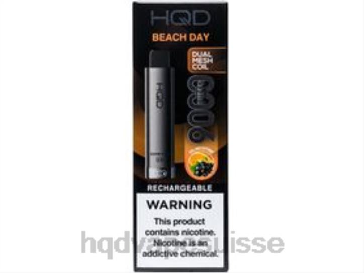 F6PN129 HQD CUVIE PLUS 2.0 jetable - HQD prix jour de plage
