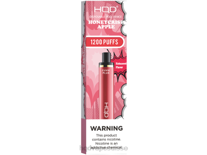 F6PN175 HQD CUVIE PLUS jetable - HQD vapes for sale pomme croustillante au miel
