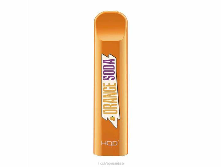 F6PN179 HQD CUVIE jetable - HQD prix soda à l'orange