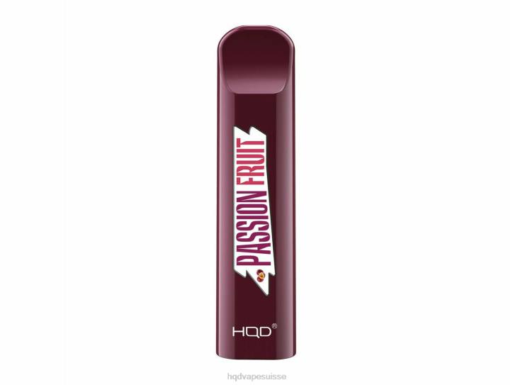 F6PN180 HQD CUVIE jetable - HQD vape Suisse fruit de la passion