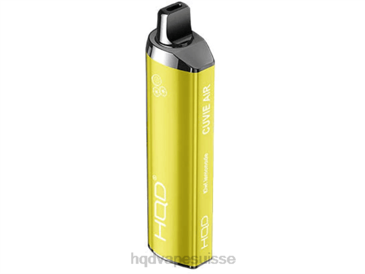 F6PN190 HQD CUVIE AIR jetable - HQD vape Suisse limonade aux kiwis