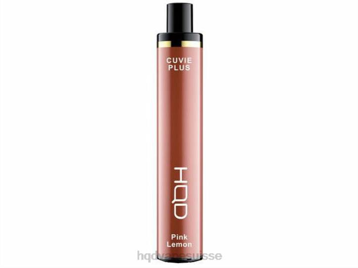 F6PN237 HQD CUVIE PLUS vape jetable - HQD vape store citron rose