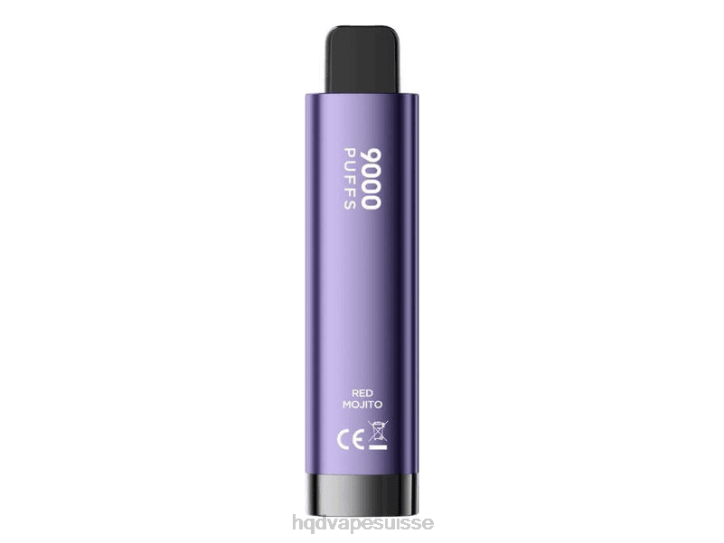 F6PN247 HQD CUVIE PLUS 2.0 jetable - HQD vape store mojito rouge