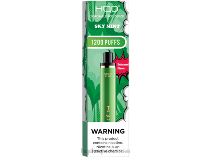 F6PN250 HQD CUVIE PLUS vape jetable - HQD vape Suisse menthe céleste