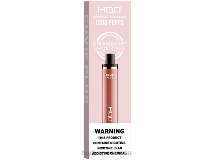 F6PN259 HQD CUVIE PLUS vape jetable - HQD prix tarte sablée à la fraise
