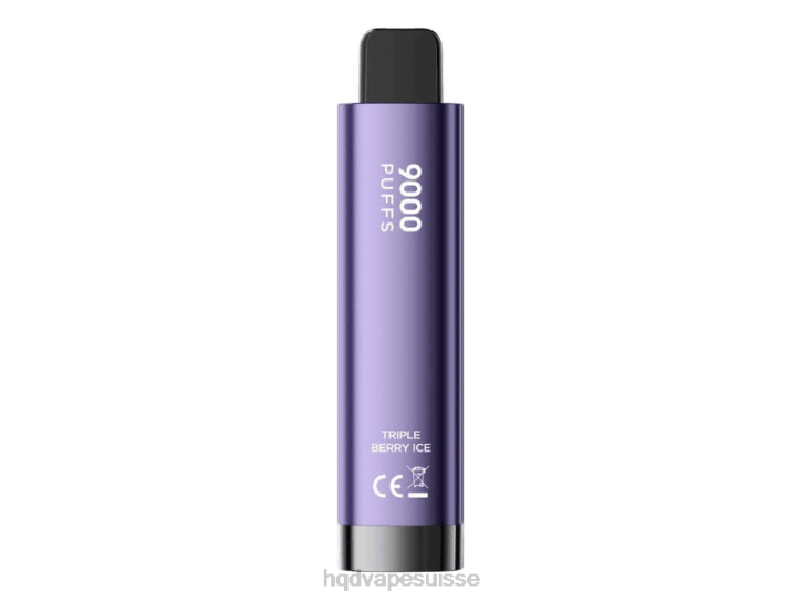 F6PN266 HQD CUVIE PLUS 2.0 jetable - HQD vape avis glace aux trois baies