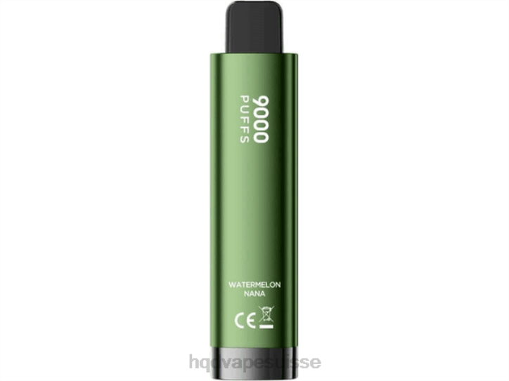 F6PN268 HQD CUVIE PLUS 2.0 jetable - HQD vape flavours mamie pastèque
