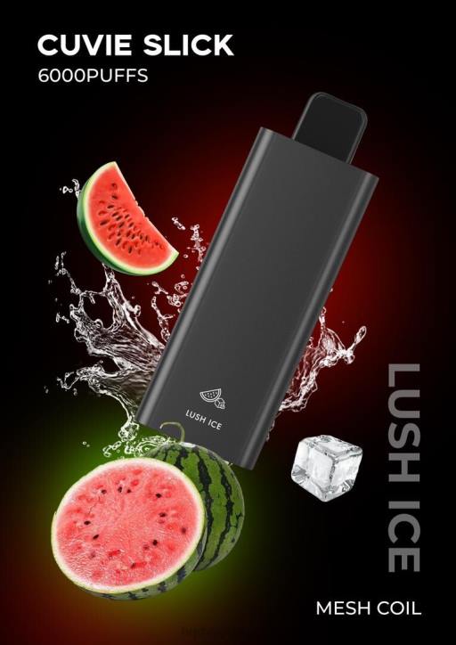 F6PN28 HQD CUVIE SLICK 6000 bouffées - HQD vape flavours glace lisse et luxuriante