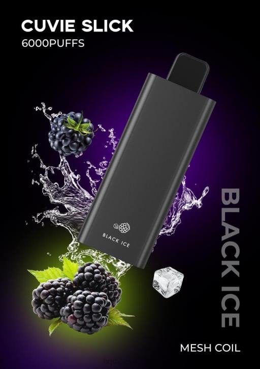 glace noire glissante