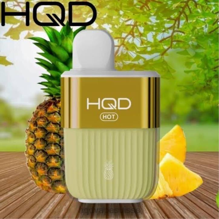 F6PN65 HQD HOT 5000 bouffées - HQD vapes for sale ananas