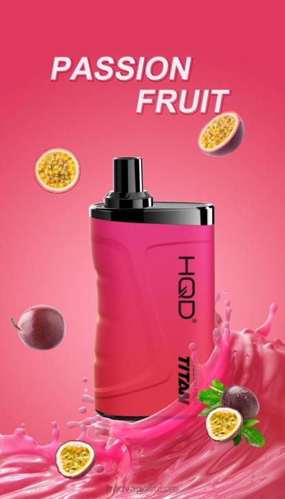 F6PN1 HQD TITAN 7000 bouffées - HQD vape Genève fruit de la passion