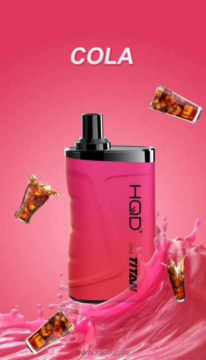 F6PN4 HQD TITAN 7000 bouffées - HQD vape Zurich Cola